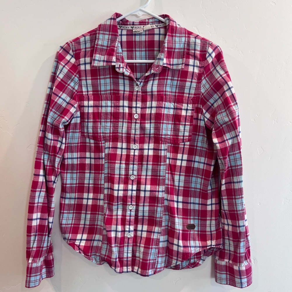 Roxy Button Up Flannel